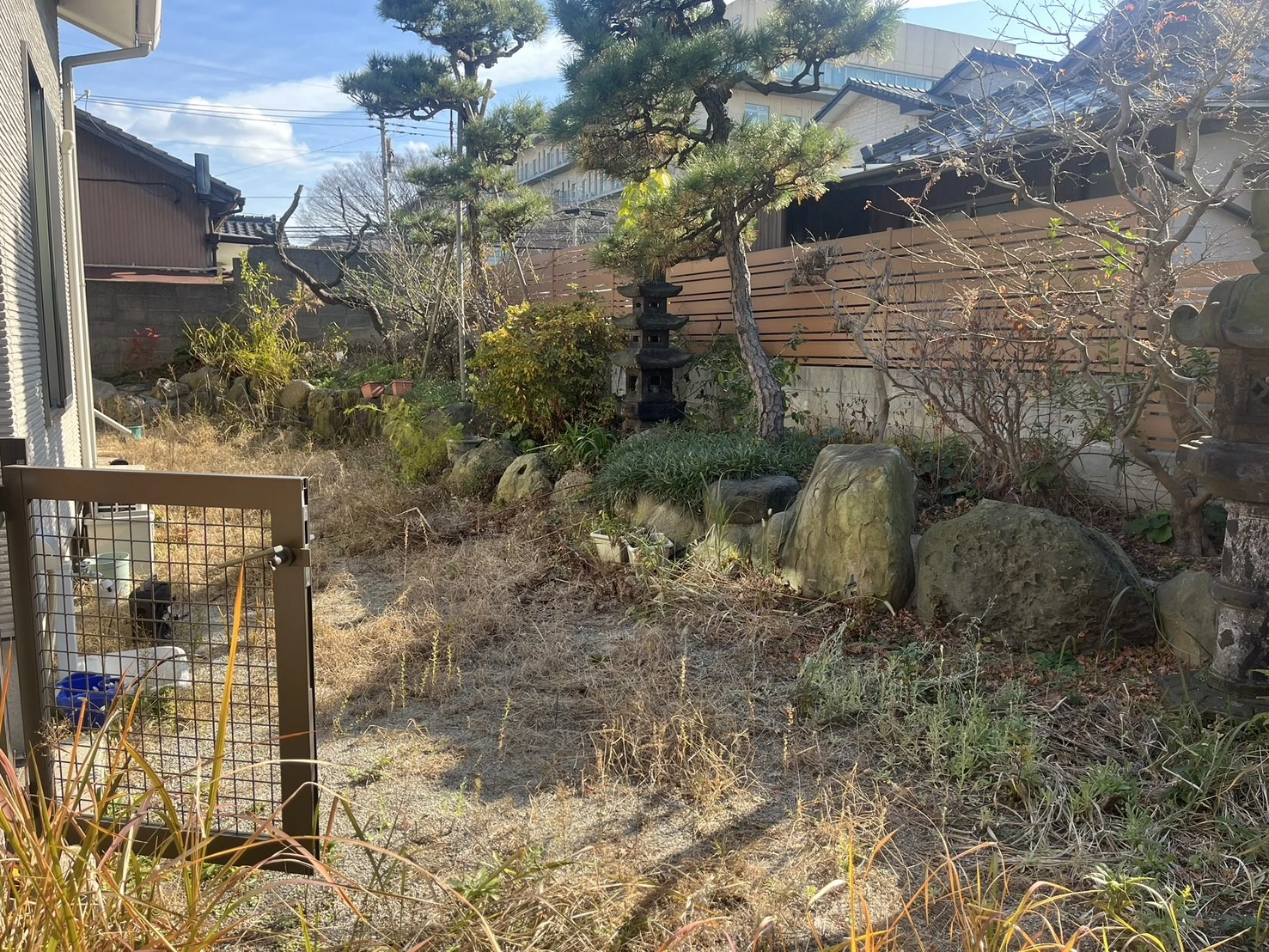 施工事例　造園　庭のリフォーム１