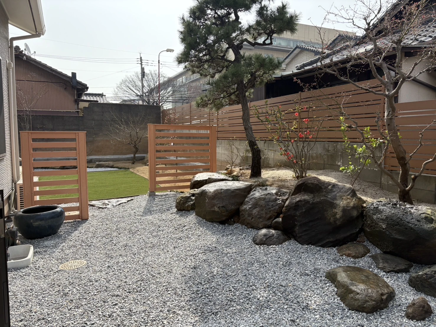 施工事例　造園　庭のリフォーム３